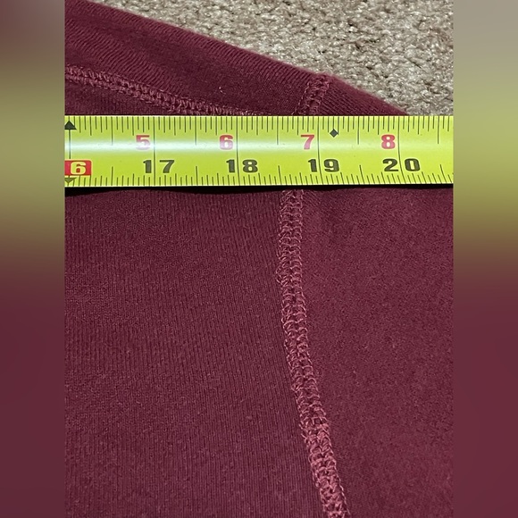 GENTLY USED OBEY “SHADOW BLOCK LOGO” HOODIE IN MAROON RED SIZE LARGE NICE WARM!! - Picture 16 of 16
